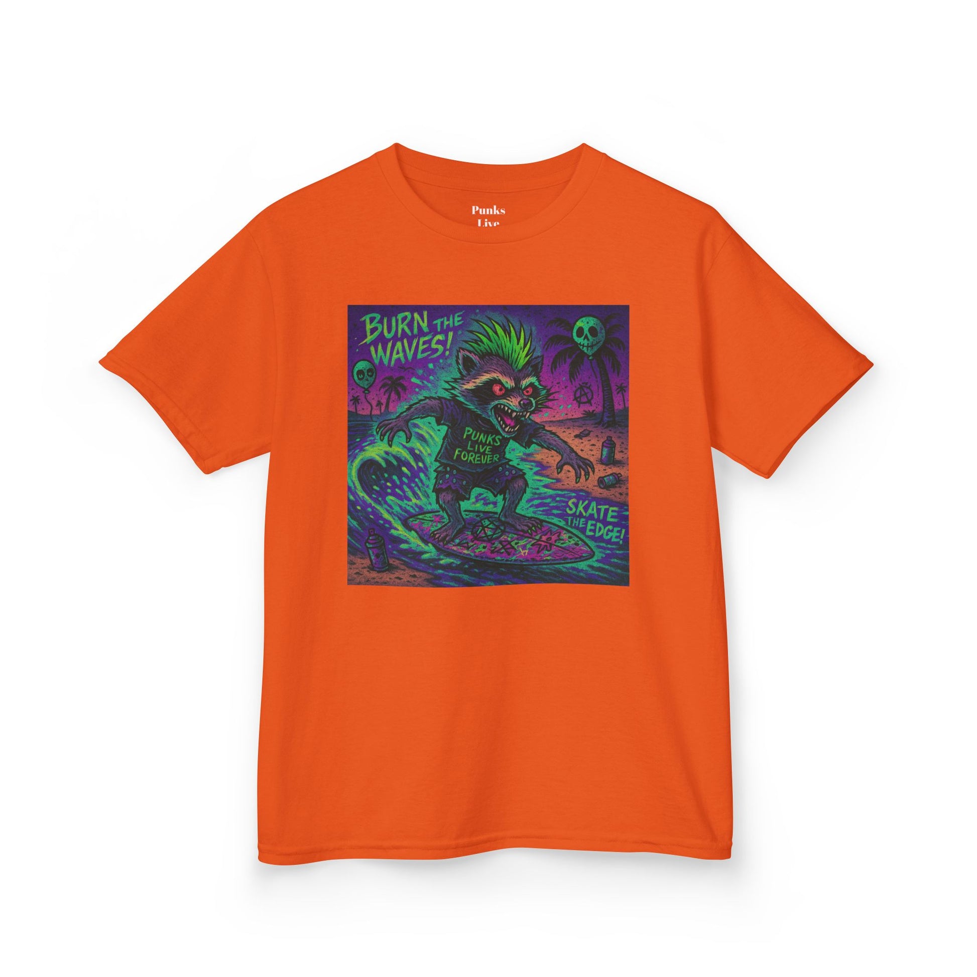 PLF “"Surfing" Tee” Tee | Punk Kidswear by PLF - Punks Live Forever