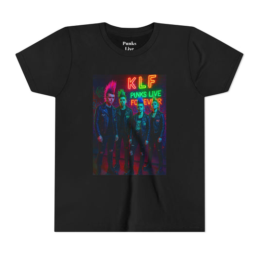 PLF “Neon Syndicate Tee” Tee | Punk Kidswear by PLF - Punks Live Forever
