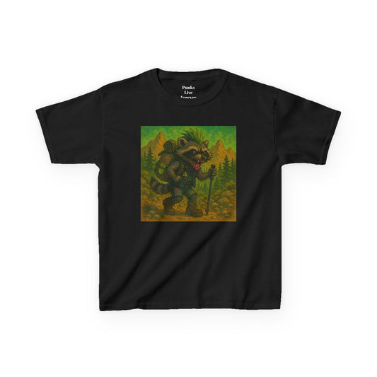 PLF “"Hiking" Tee” Tee | Punk Kidswear by PLF - Punks Live Forever