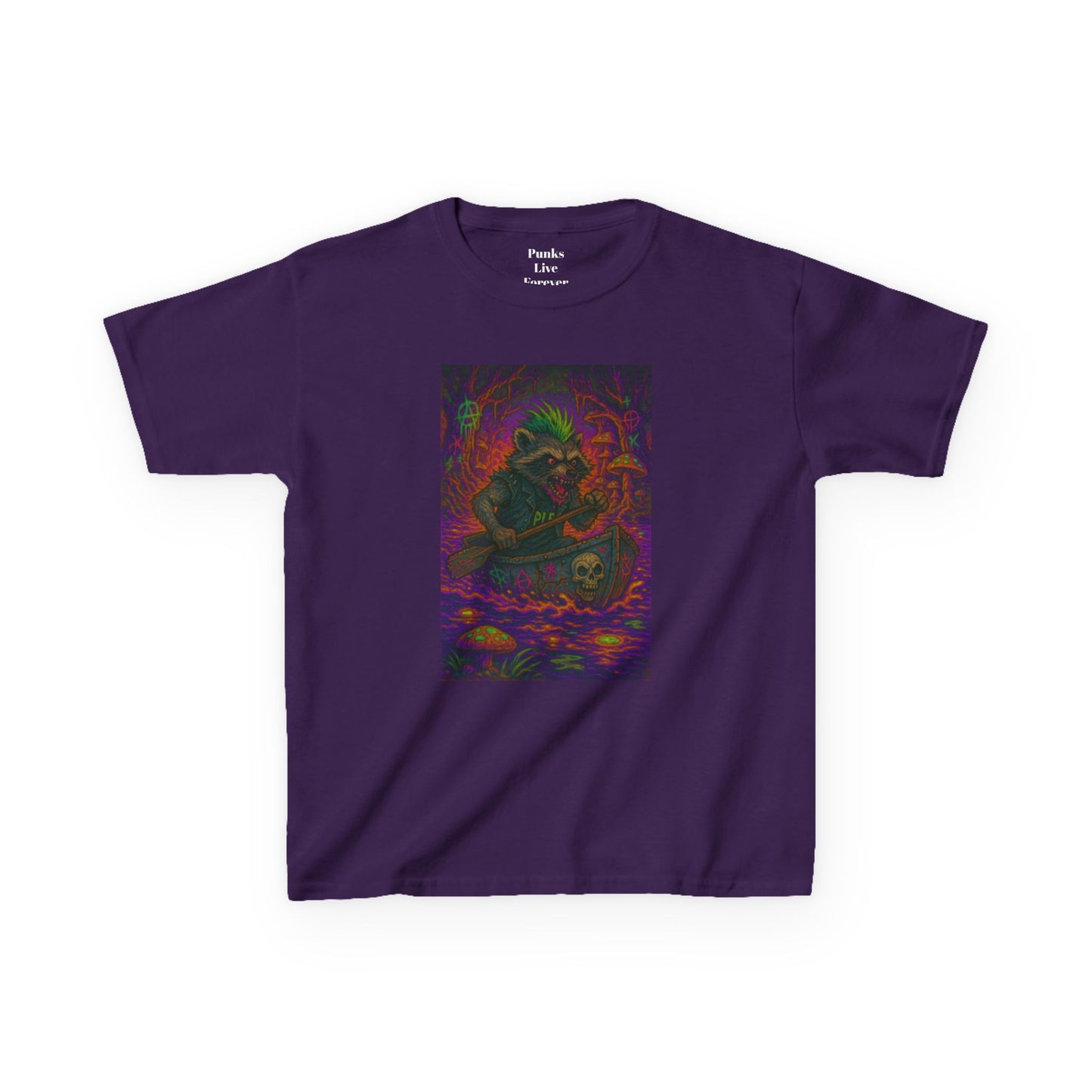 PLF “"Canoe" Tee” Tee | Punk Kidswear by PLF - Punks Live Forever