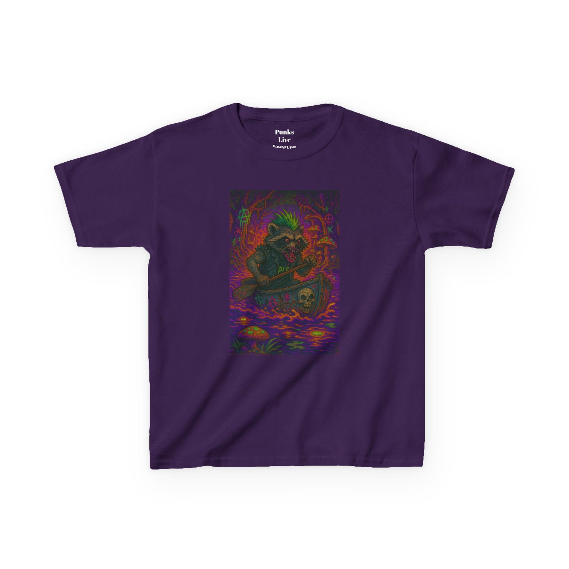 PLF “"Canoe" Tee” Tee | Punk Kidswear by PLF - Punks Live Forever