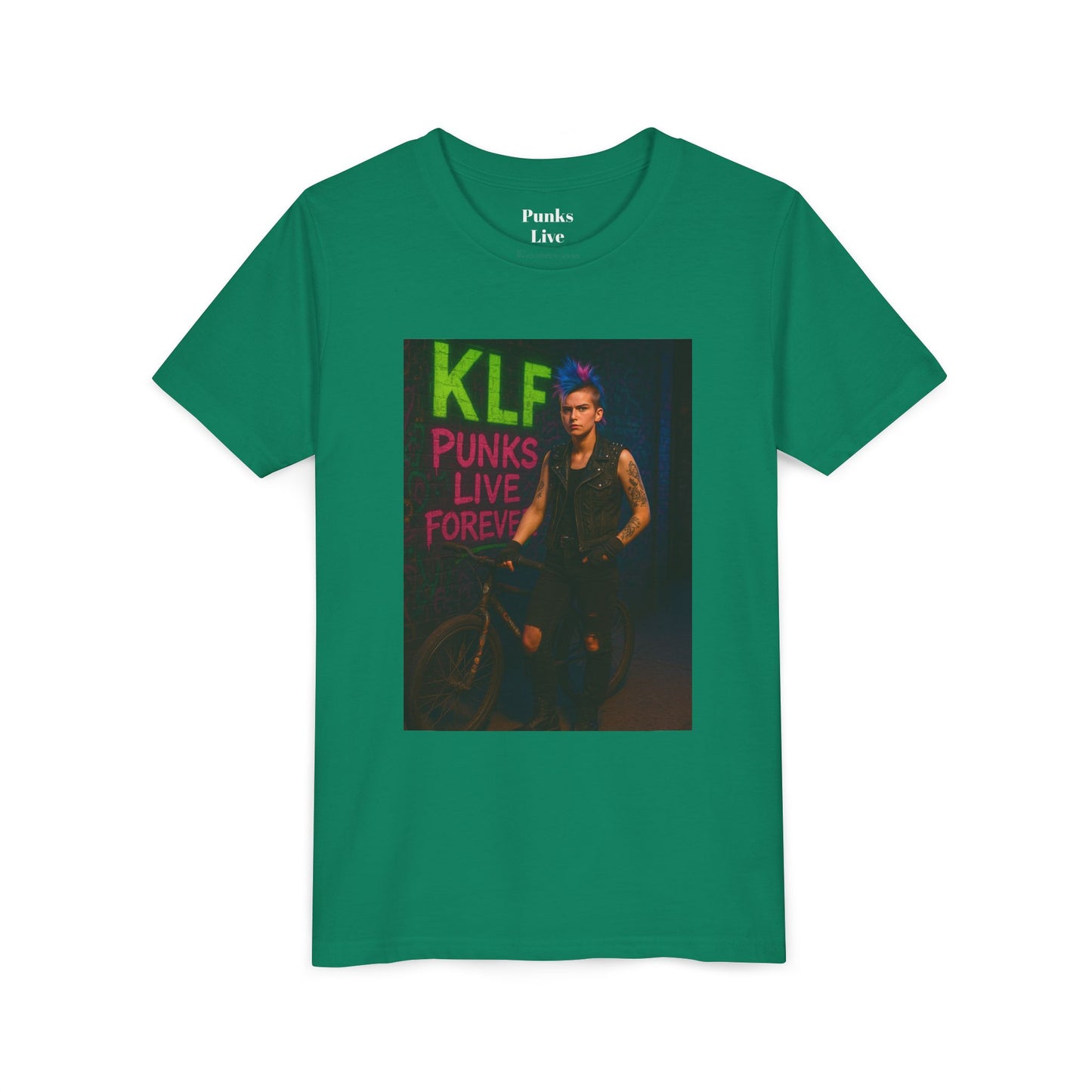 PLF “"Brickwall Burnout Tee” Tee | Punk Kidswear by PLF - Punks Live Forever