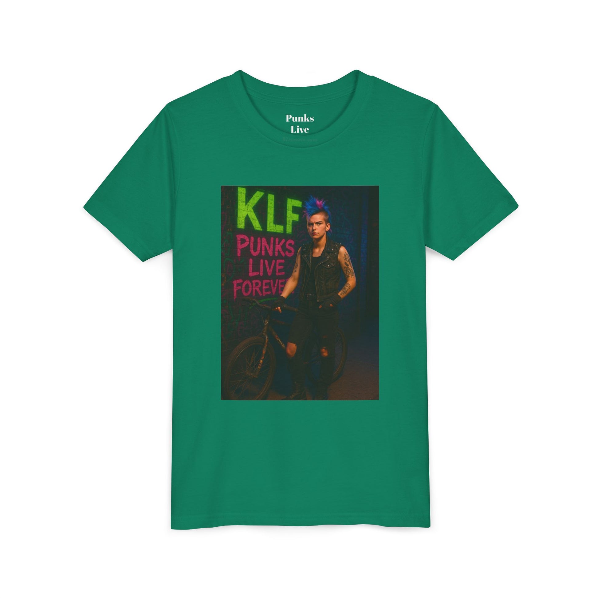 PLF “"Brickwall Burnout Tee” Tee | Punk Kidswear by PLF - Punks Live Forever