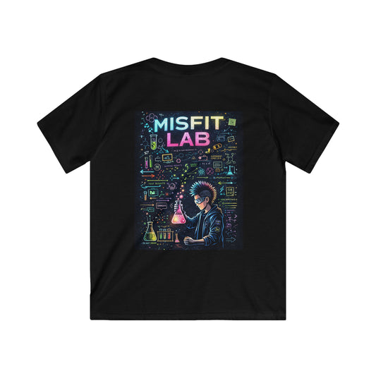 PLF "Misfit Lab" Tee for teens who treat learning like an experiment - Punks Live Forever