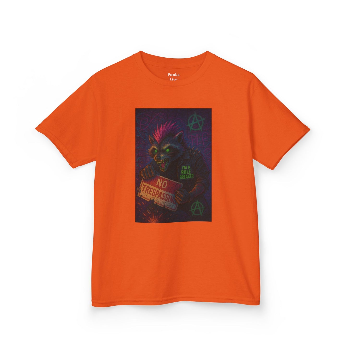 PLF “"Rule Breaker" Tee” Tee | Punk Kidswear by PLF - Punks Live Forever