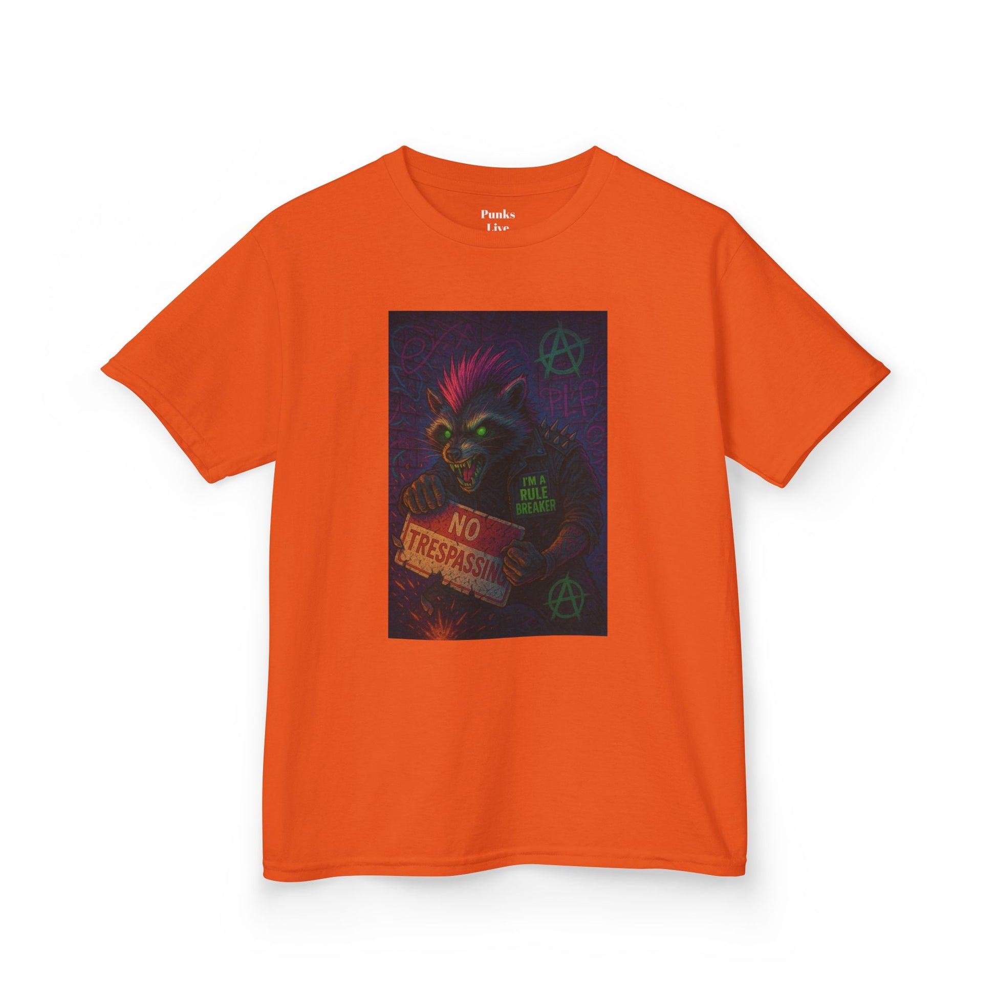 PLF “"Rule Breaker" Tee” Tee | Punk Kidswear by PLF - Punks Live Forever