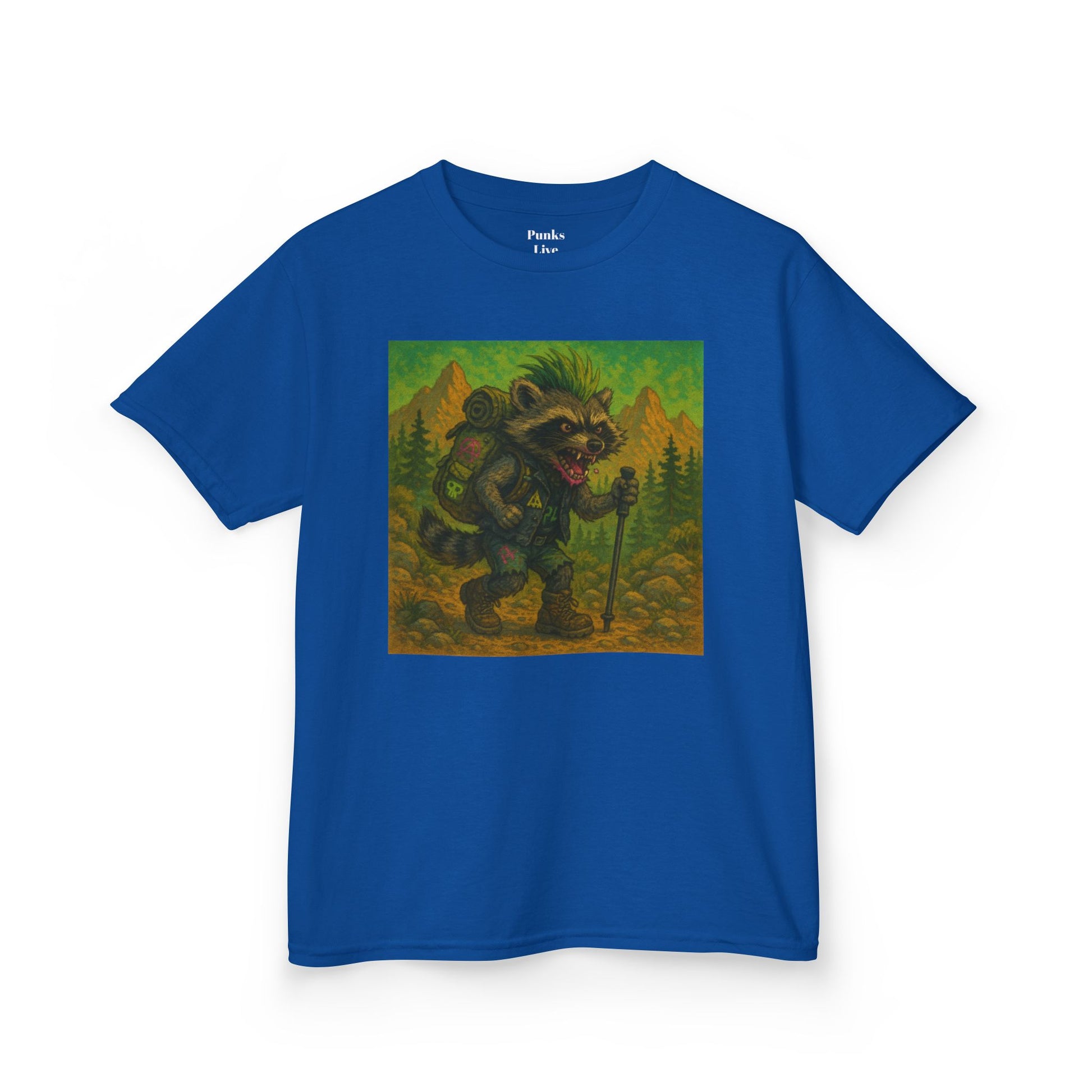 PLF “"Hiking" Tee” Tee | Punk Kidswear by PLF - Punks Live Forever