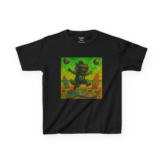 PLF “"Beach" Tee” Tee | Punk Kidswear by PLF - Punks Live Forever