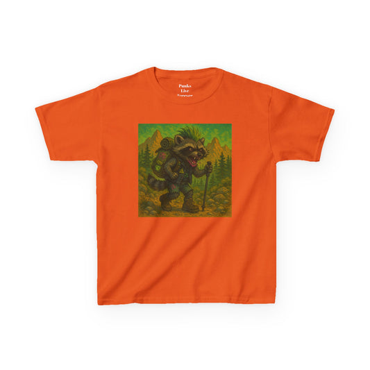 PLF “"Hiking" Tee” Tee | Punk Kidswear by PLF - Punks Live Forever