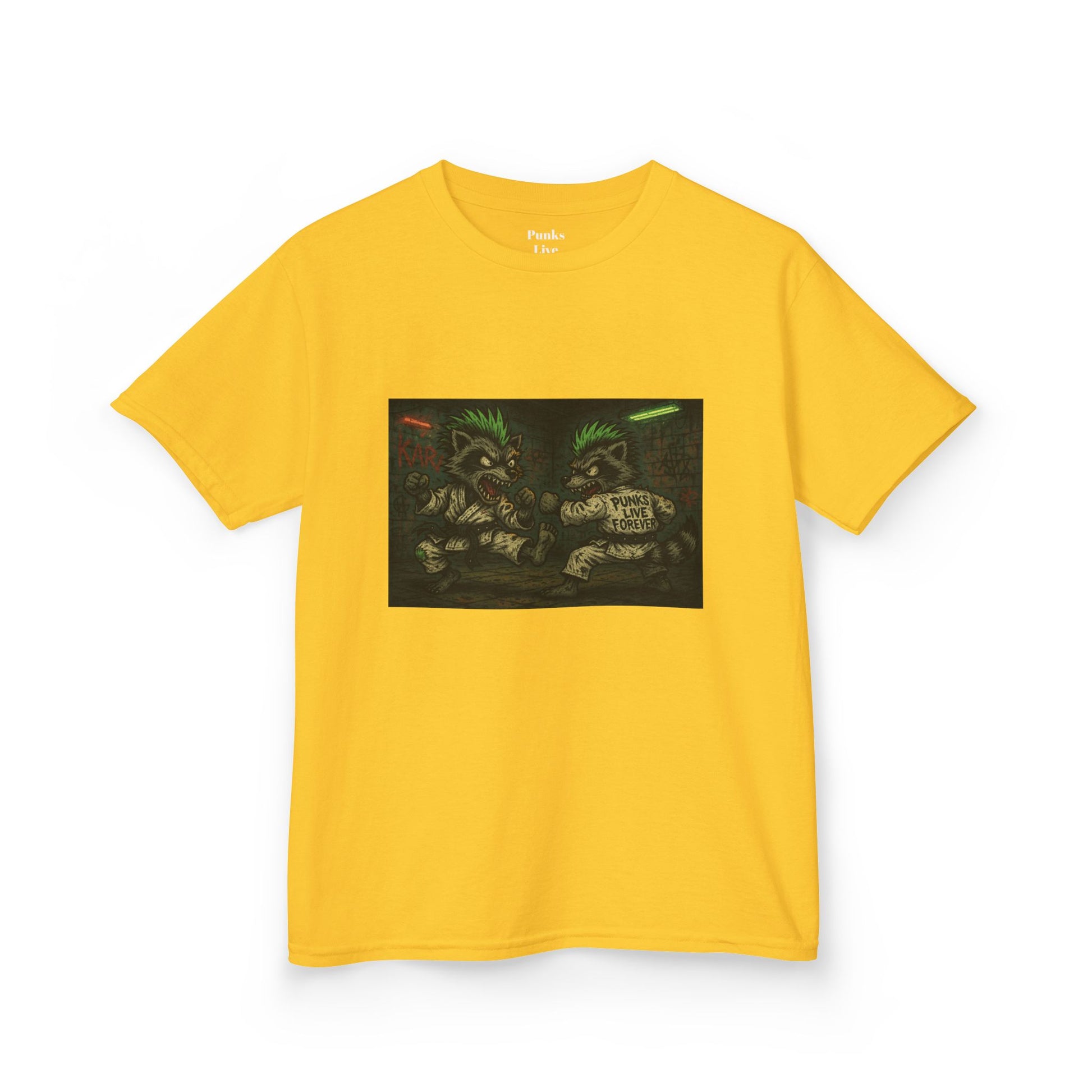 PLF “"Karate" Tee” Tee | Punk Kidswear by PLF - Punks Live Forever