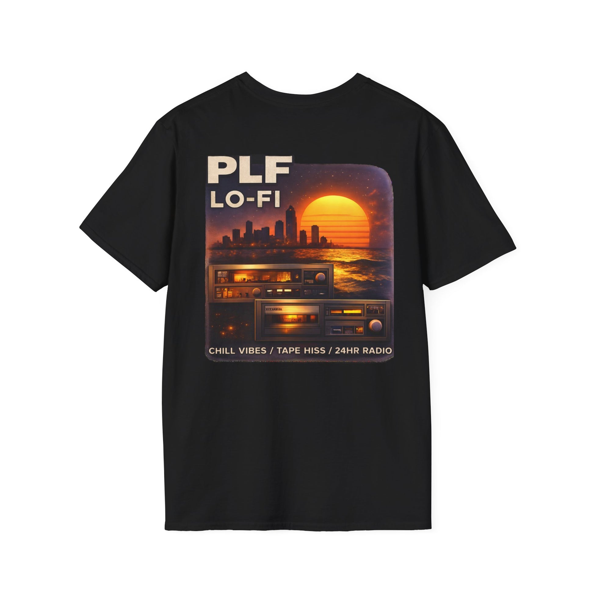 PLF “Lo-Fi Radio Sunset” Tee | Punks Live Forever - Punks Live Forever