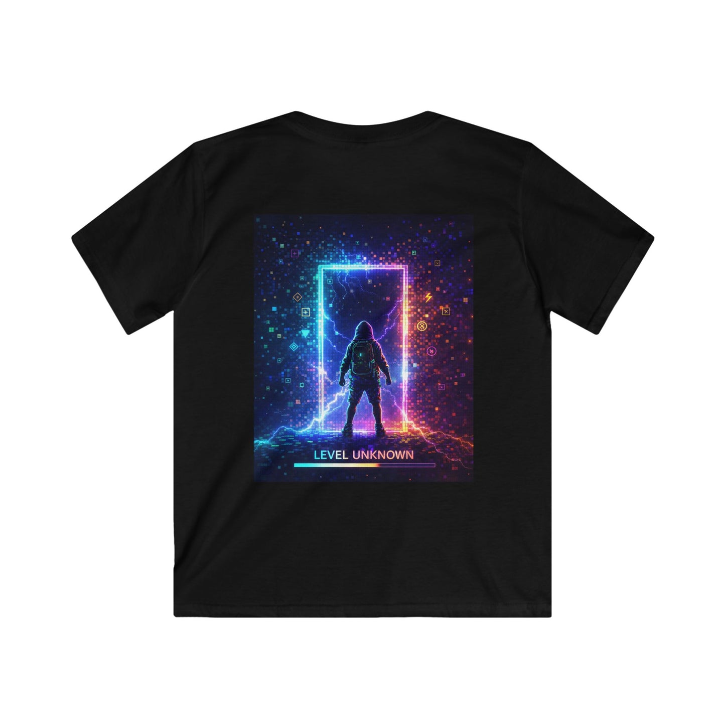 Level Unknown Tee – Punk Kids Crossing Into the Next Reality