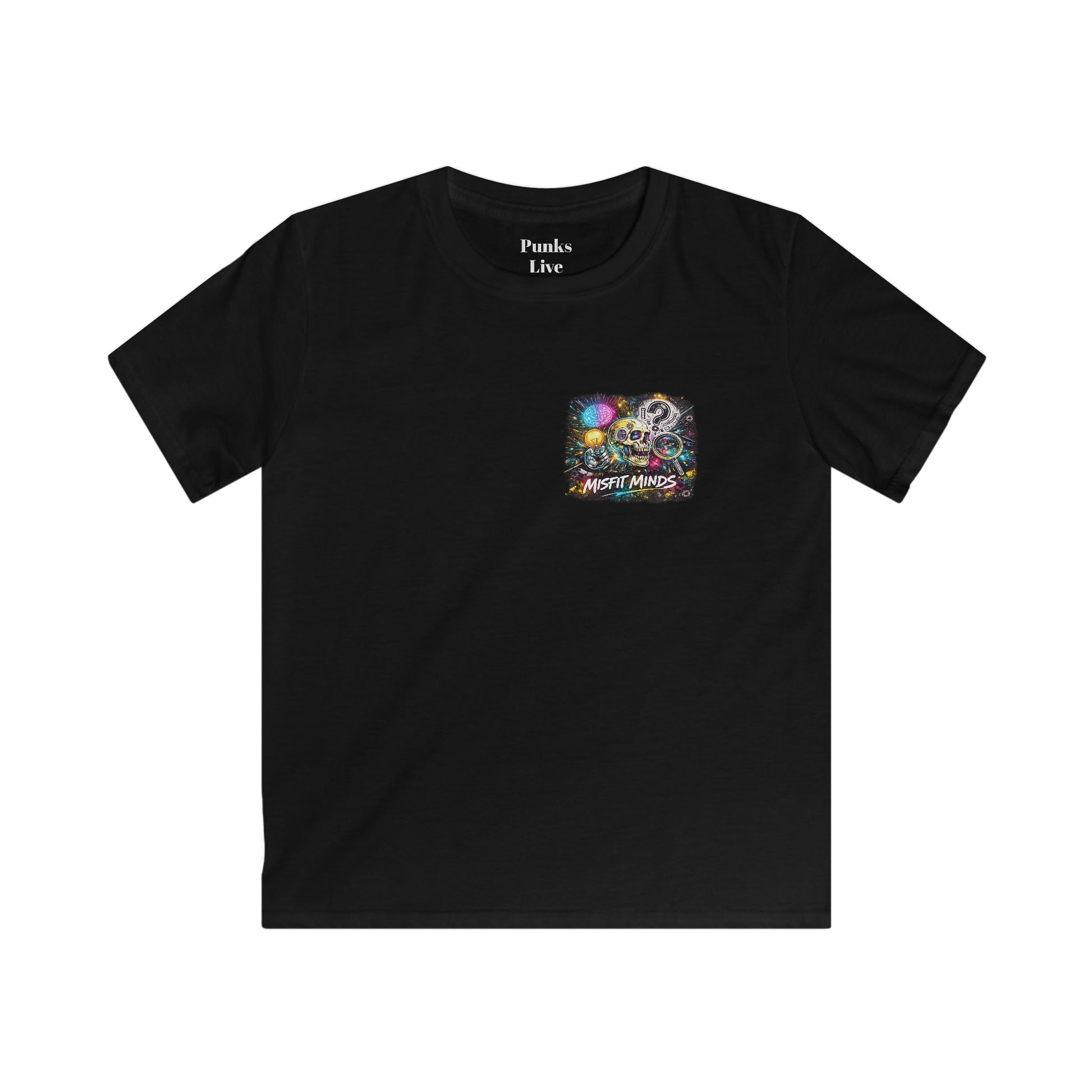 PLF "Misfit Lab" Tee for teens who treat learning like an experiment - Punks Live Forever