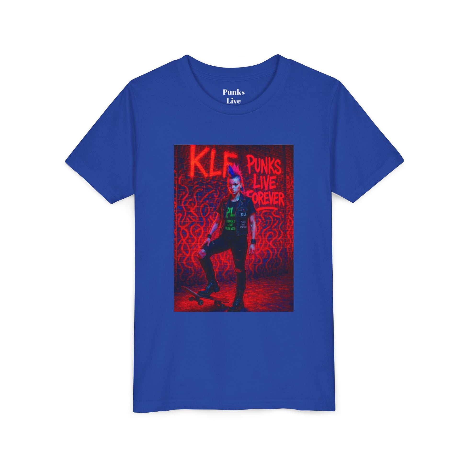 PLF “"Concrete Rebellion Tee” Tee | Punk Kidswear by PLF - Punks Live Forever