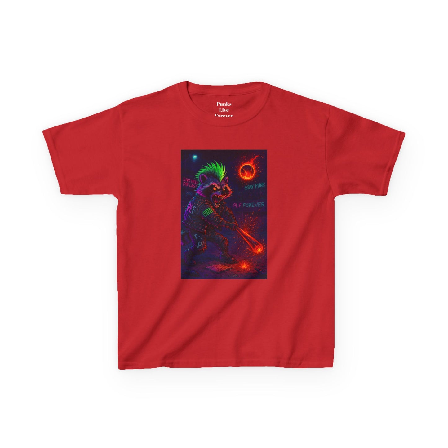 PLF “"Baseball" Tee” Tee | Punk Kidswear by PLF - Punks Live Forever