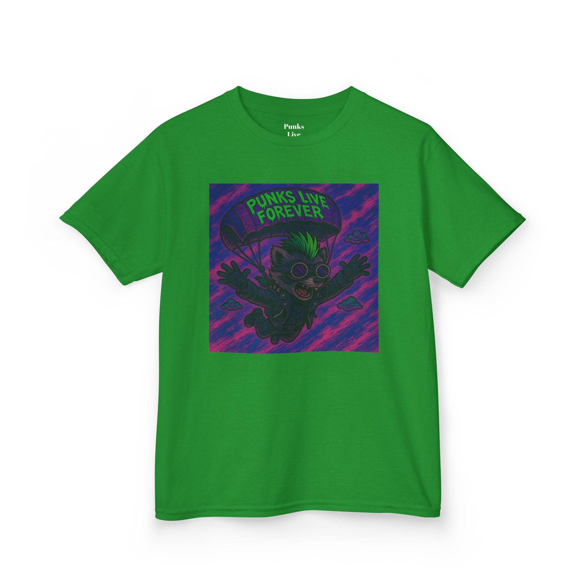 PLF “"Parachute" Tee” Tee | Punk Kidswear by PLF - Punks Live Forever