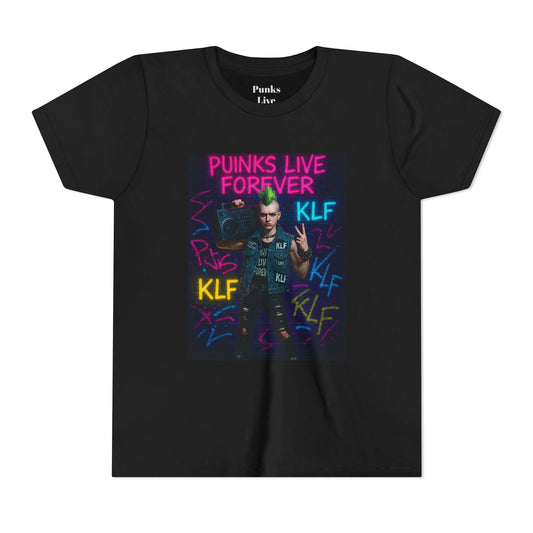 PLF “"Boombox Rebellion Tee” Tee | Punk Kidswear by PLF - Punks Live Forever