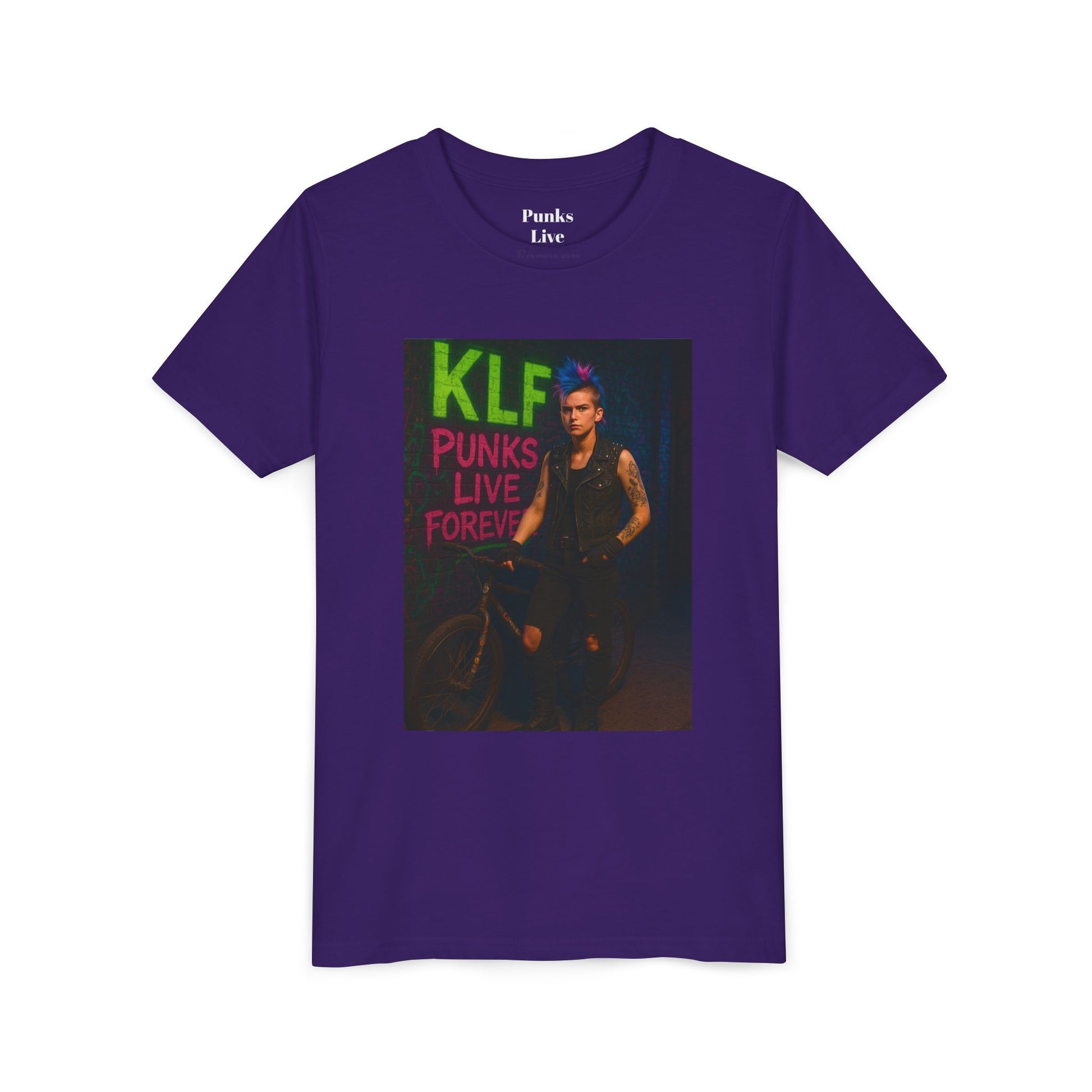 PLF “"Brickwall Burnout Tee” Tee | Punk Kidswear by PLF - Punks Live Forever