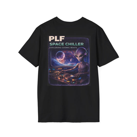PLF "Space Chiller" Tee | Alien DJ Punk Streetwear - Punks Live Forever