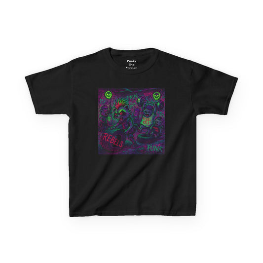 PLF “"Gym" Tee” Tee | Punk Kidswear by PLF - Punks Live Forever