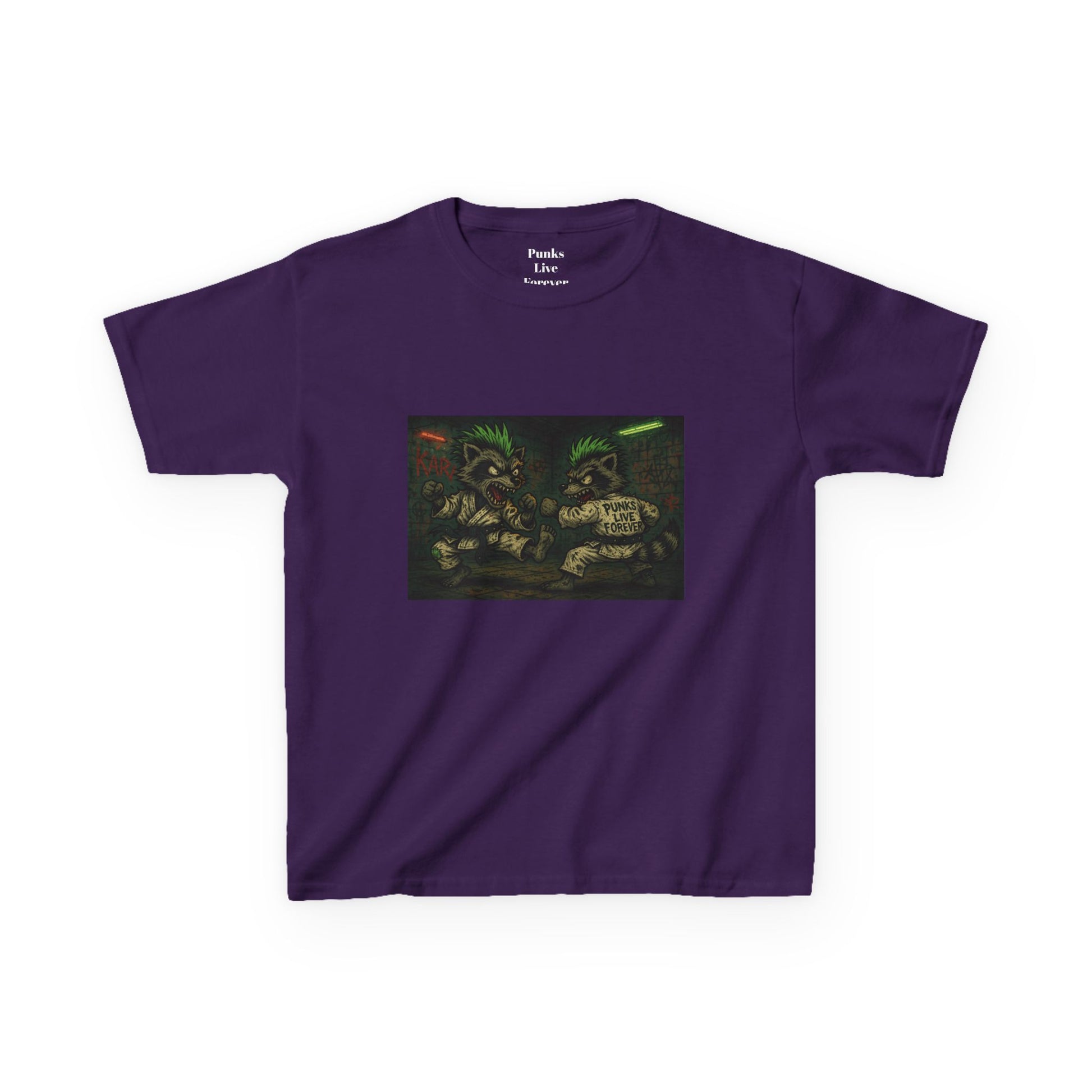 PLF “"Karate" Tee” Tee | Punk Kidswear by PLF - Punks Live Forever