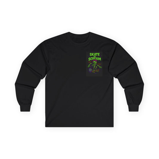 PLF "Skate or Scream" LS Tee