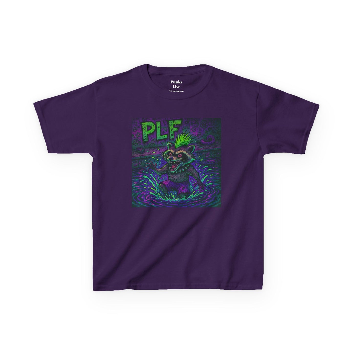 PLF “"Swimming" Tee” Tee | Punk Kidswear by PLF - Punks Live Forever