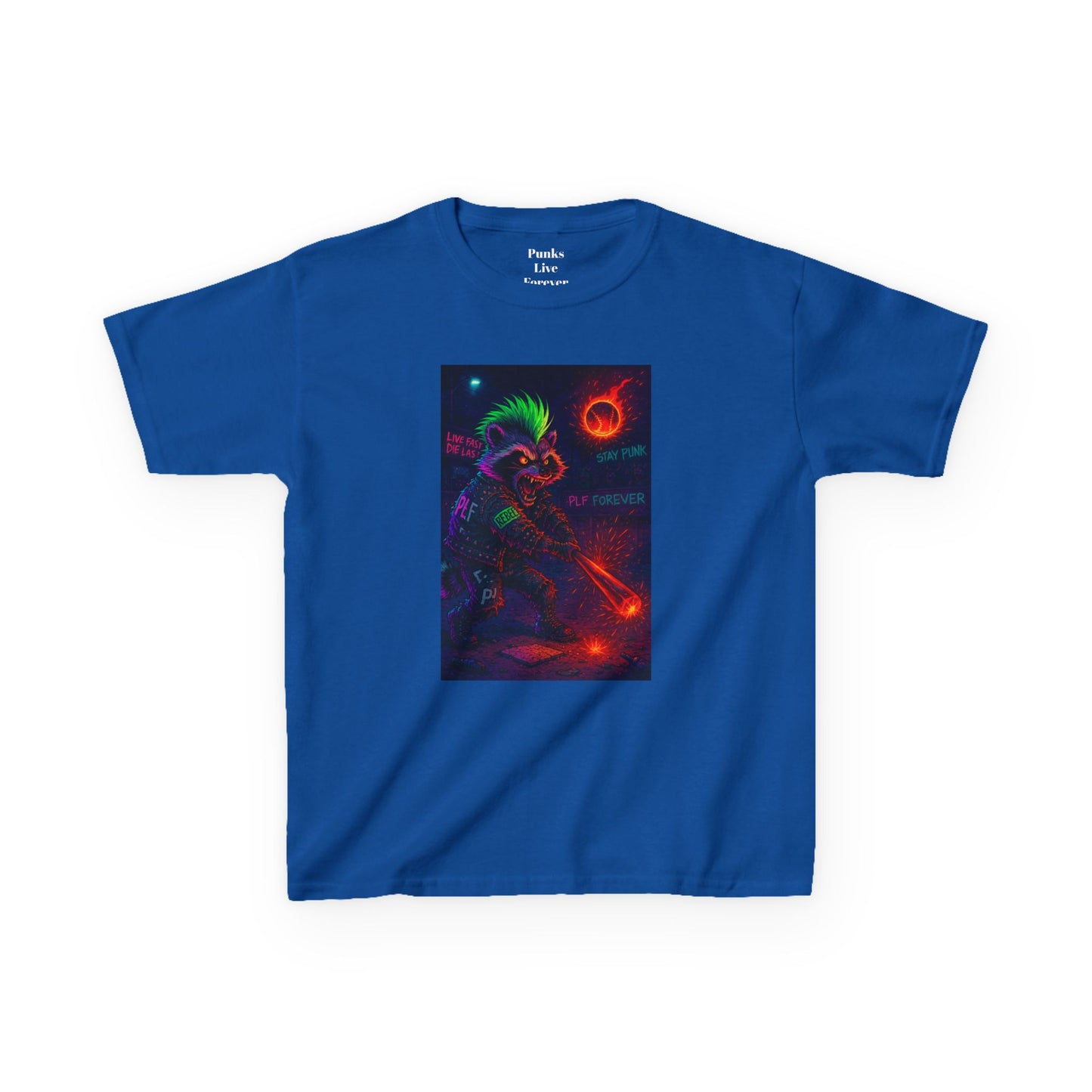 PLF “"Baseball" Tee” Tee | Punk Kidswear by PLF - Punks Live Forever