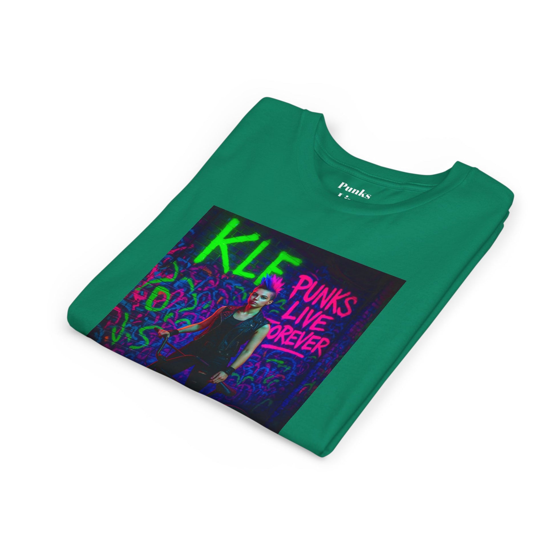 PLF “"Neon Resistance Tee” Tee | Punk Kidswear by PLF - Punks Live Forever