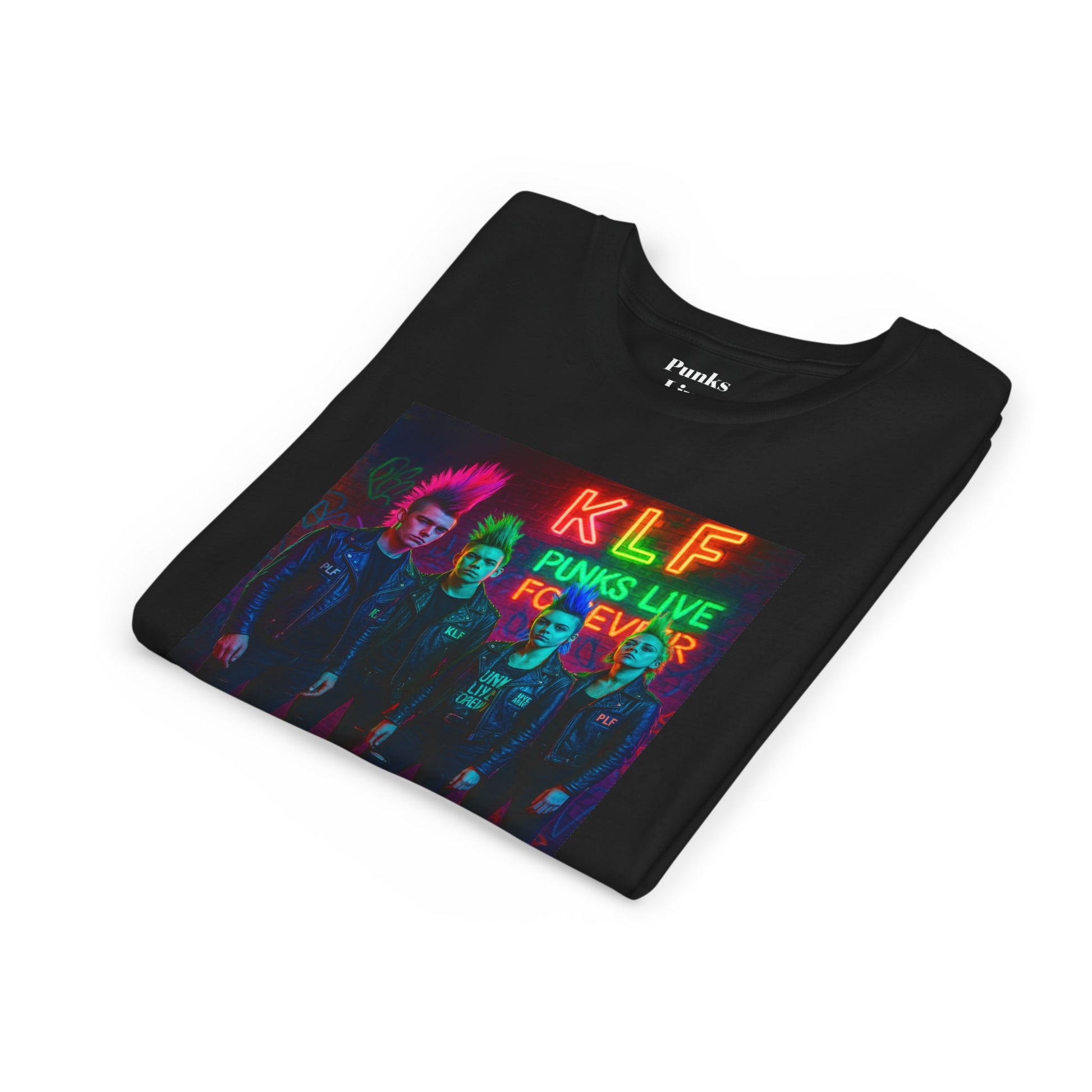 PLF “Neon Syndicate Tee” Tee | Punk Kidswear by PLF - Punks Live Forever