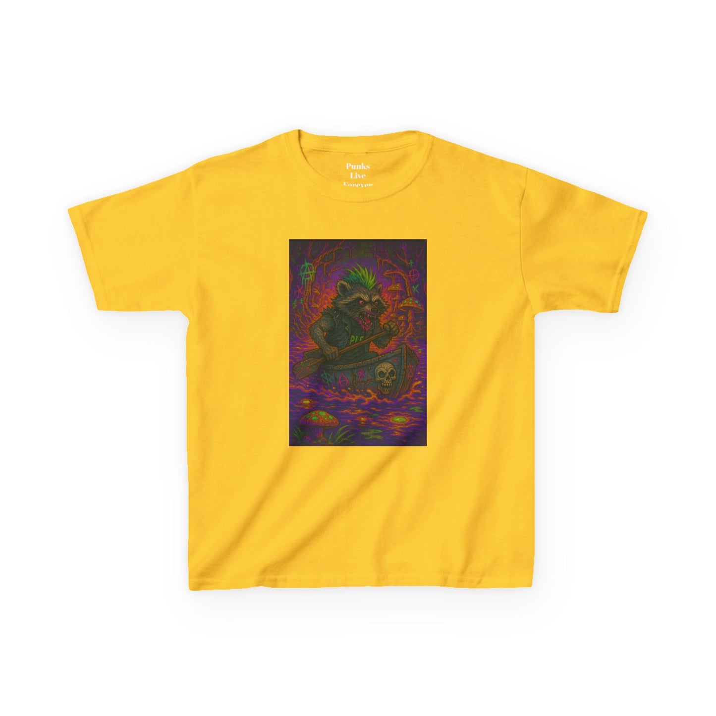 PLF “"Canoe" Tee” Tee | Punk Kidswear by PLF - Punks Live Forever