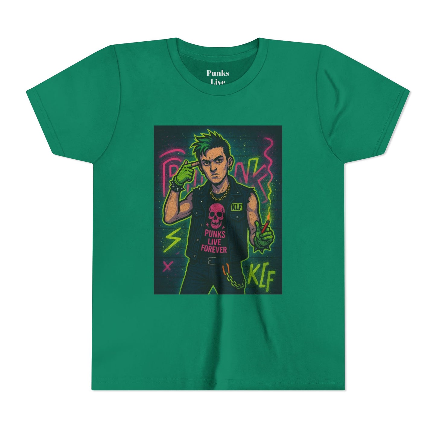 PLF “"Light the Fuse" Tee” Tee | Punk Kidswear by PLF - Punks Live Forever