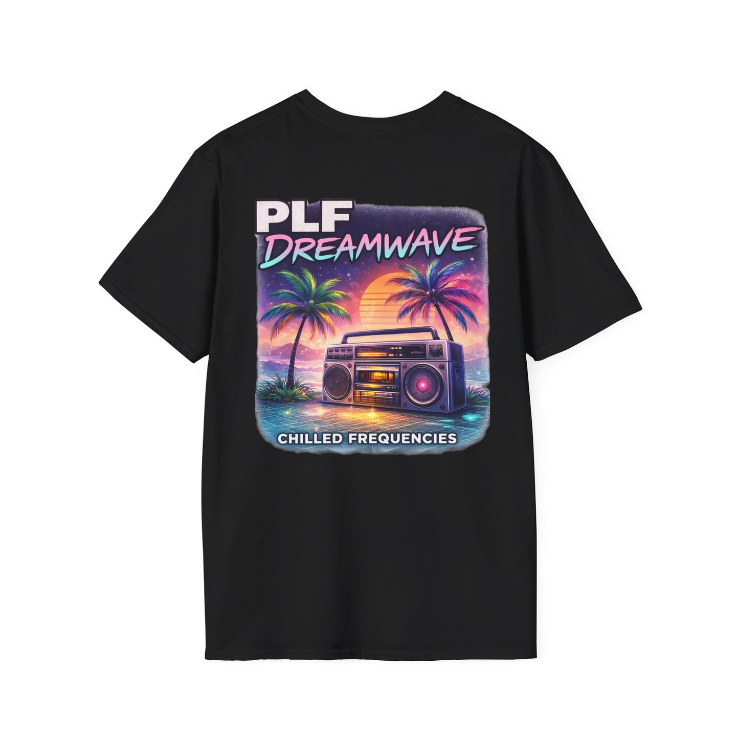 PLF “Dreamwave” Tee | Punks Live Forever Audio Lounge - Punks Live Forever