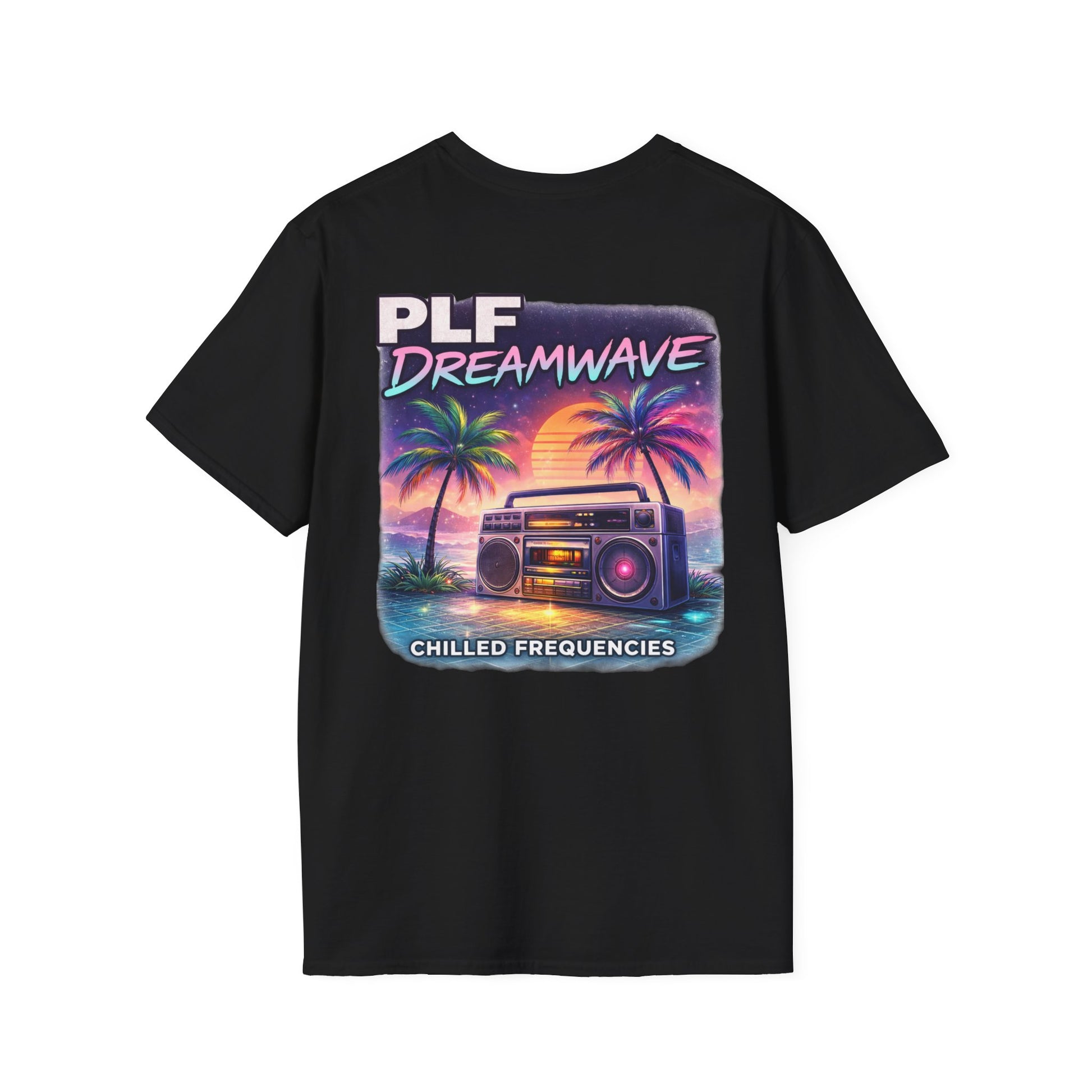 PLF “Dreamwave” Tee | Punks Live Forever Audio Lounge - Punks Live Forever