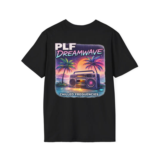 PLF “Dreamwave” Tee | Punks Live Forever Audio Lounge - Punks Live Forever