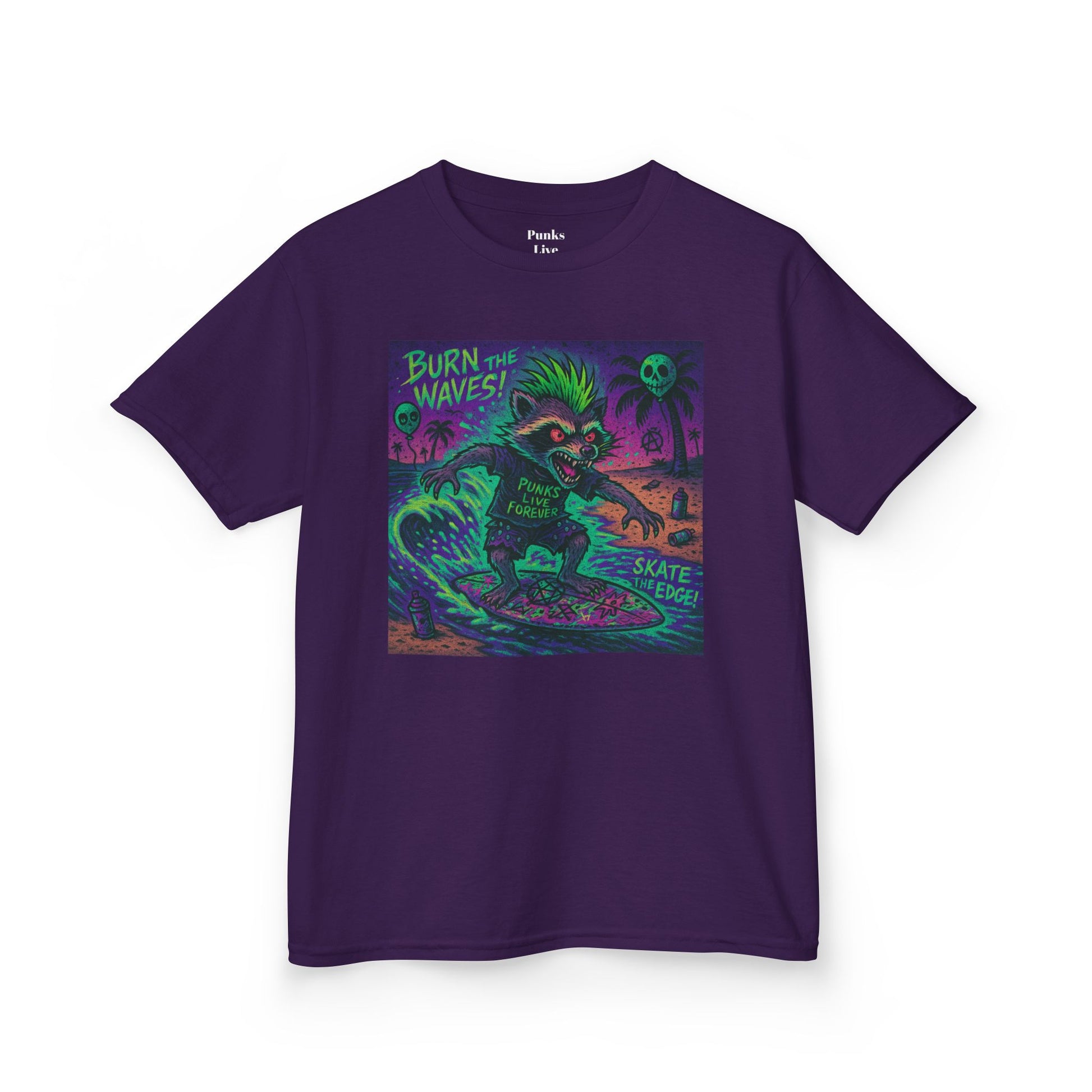 PLF “"Surfing" Tee” Tee | Punk Kidswear by PLF - Punks Live Forever