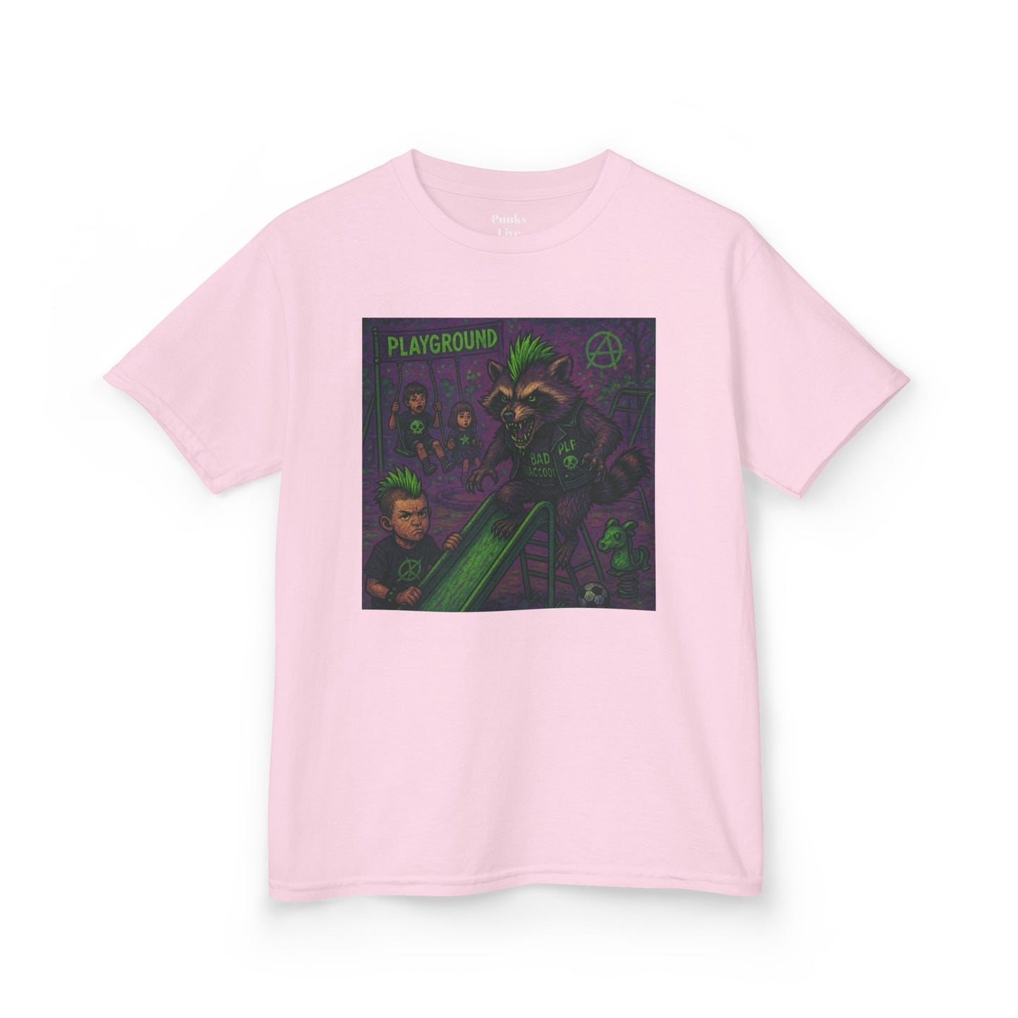 PLF “"Playground" Tee” Tee | Punk Kidswear by PLF - Punks Live Forever