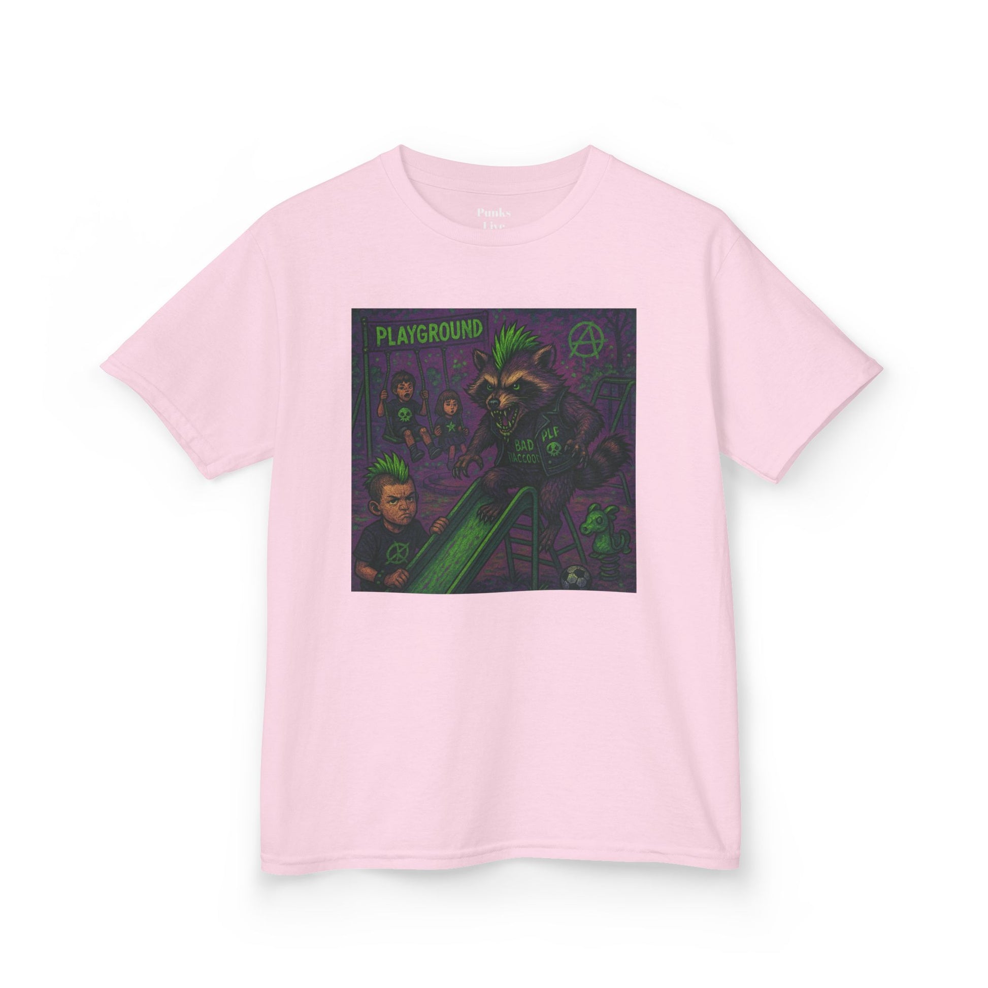 PLF “"Playground" Tee” Tee | Punk Kidswear by PLF - Punks Live Forever